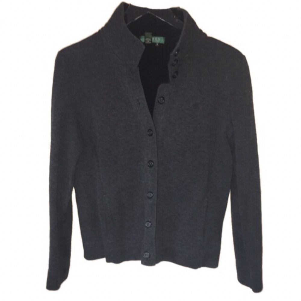 [Lauren Ralph Lauren] Button Sweater Medium